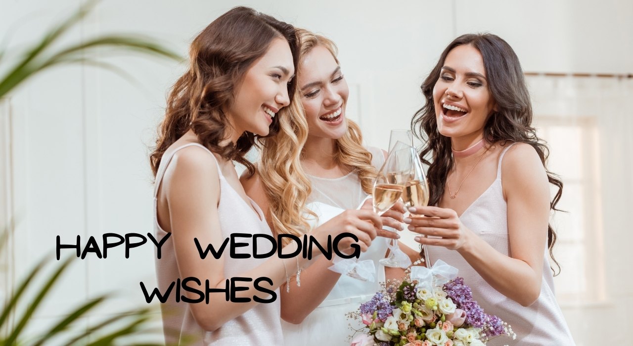 Happy Wedding Wishes for Cards